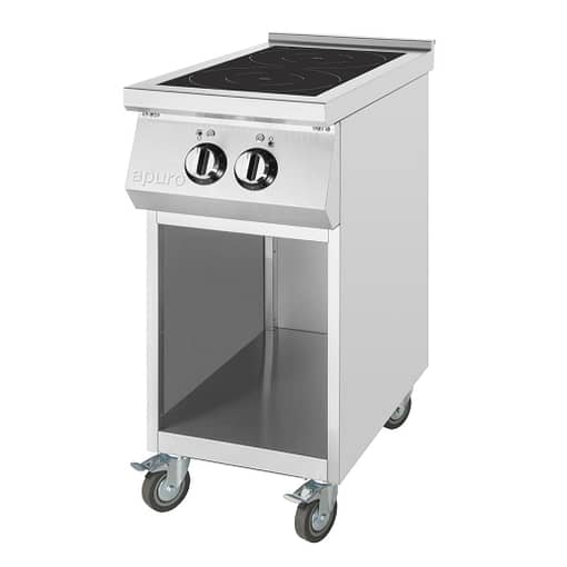 Apuro CU487-A 2 Zone Induction Cooker | Freestanding, 17.5A, Dual Hob - Image 2