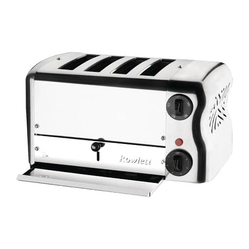Rowlett Esprit 4 Slot Toaster Chrome with Elements & Sandwich Cage - Image 2