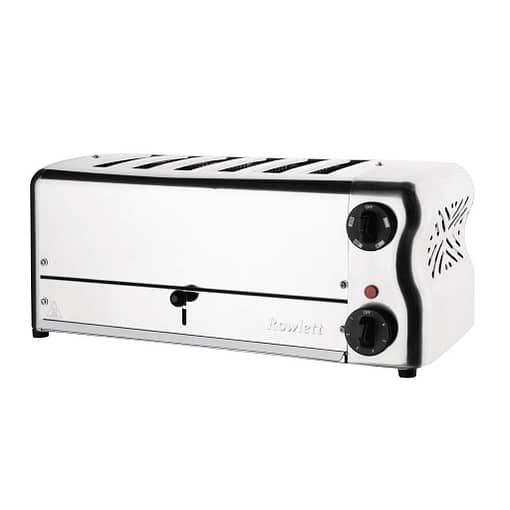 Rowlett Esprit 6 Slot Toaster Chrome with Elements & Sandwich Cage - Image 2