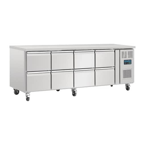 Polar U-Series Eight Drawer Gastronorm Counter Fridge - Image 3