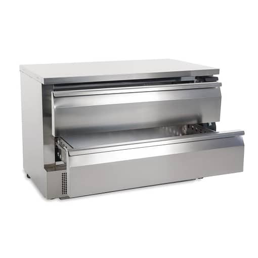 Polar DA997-A U-Series Double Drawer Counter Fridge Freezer – 6x 1/1 GN - Image 5