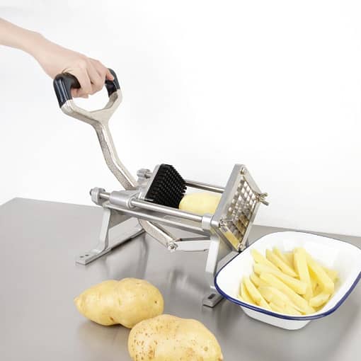 Vogue Potato Chip Cutter Aluminium St/St - 290x204x436mm - Image 2