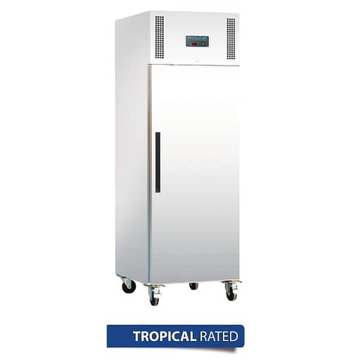 Polar Gastro Refrigerated Single Door Upright White Exterior - 600Ltr 21cuft - Image 2