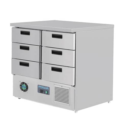 Polar G-Series Refrigerated Counter with 6 Drawers - Image 2