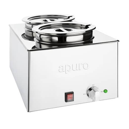 Apuro Bain Marie with Round Pots - Image 2