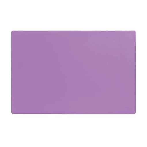 Hygiplas Antibacterial Low Density Chopping Board Purple - 450x300x10mm - Image 2