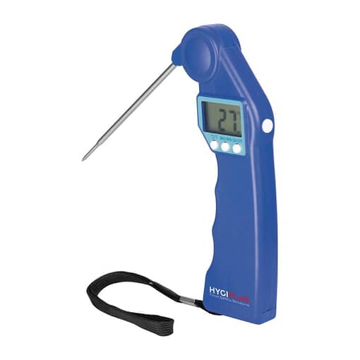 Hygiplas EasyTemp Probe Thermometer Colour Coded Blue - Fish - Image 2