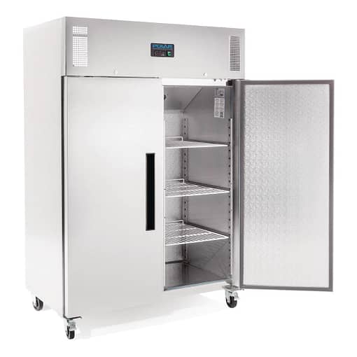 Polar G-Series Gastro Upright Freezer 2 Door - 1200L 42.4cuft Ventilated - Image 2