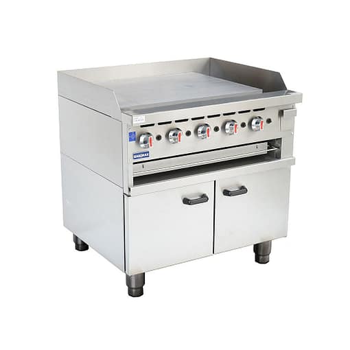 GGS-36LPG Gas Griddle and Gas Toaster with Cabinet - Image 2