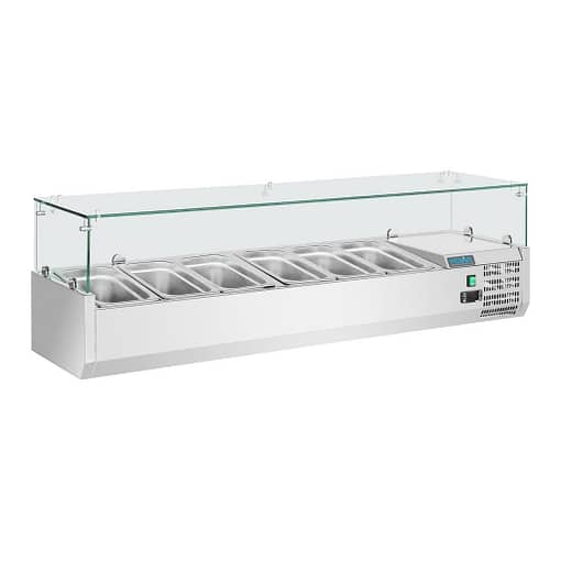 Polar G-Series Countertop Prep Fridge 5x GN 1/3 & 1x GN 1/2 - Image 2