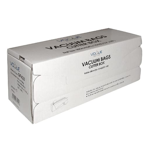 Vogue Dual Texture Vacuum Sealer Bags with Cutter Box - 148mm x 370mm (GF428) - Image 2