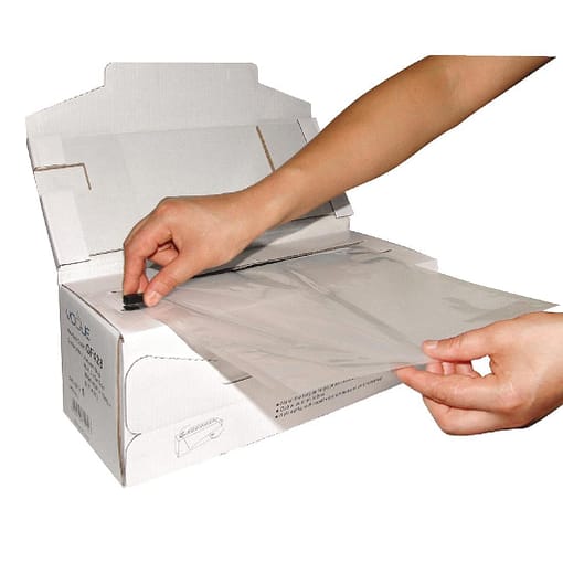 Vogue Dual Texture Vacuum Sealer Bags with Cutter Box - 148mm x 370mm (GF428)
