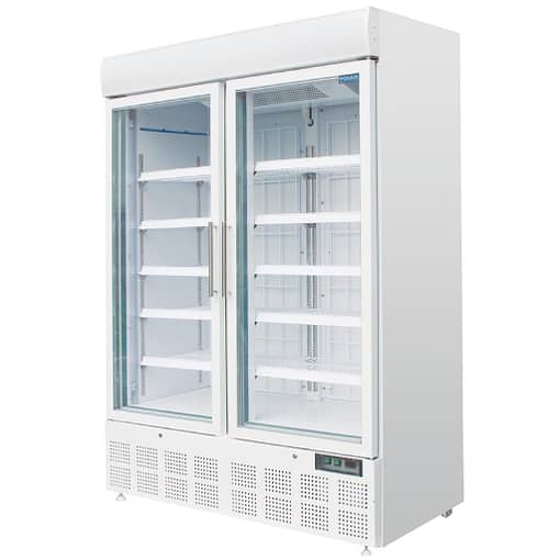 Polar G-Series Upright Display Freezer White - 920Ltr - Image 2