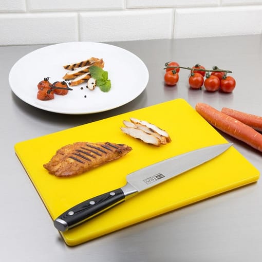 Hygiplas Low Density Chopping Board Yellow - 305x229x12mm - Image 2