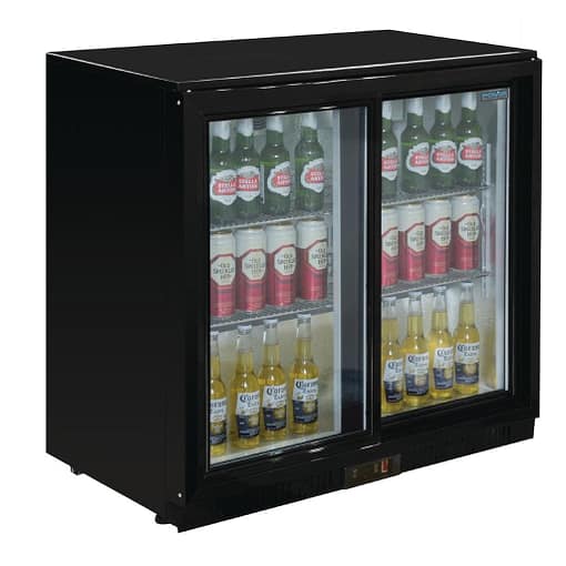Polar G-Series Back Bar Cooler with 2 Sliding Doors 208Ltr - Image 2
