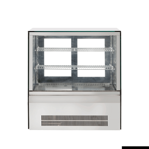 Bonvue counter top square glass cold food display - GN-660RT