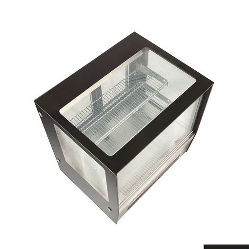 Bonvue Counter top square glass cold food display 660x530x730 - GN-660RT - Image 3