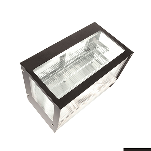 Counter top square glass cold food display - GN-900RT - Image 7