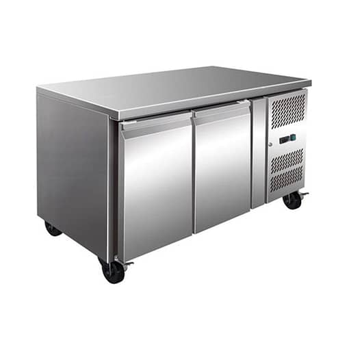 GN2100TN TROPICALISED 2 Door Gastronorm Bench Fridge - Image 2