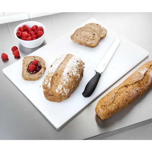 Hygiplas Antibacterial Low Density Chopping Board White - 450x300x10mm - Image 2