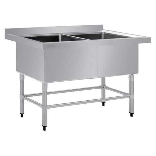 Vogue Double Deep Pot Sink 90mm Drain (HC911)