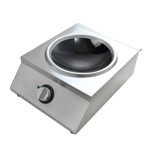 Benchstar Ceramic Induction Wok w/ Stainless Steel Body IW500 - Image 2