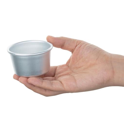 Vogue Aluminium Dariole Moulds: Elevate Your Baking (Set 6) - Image 2
