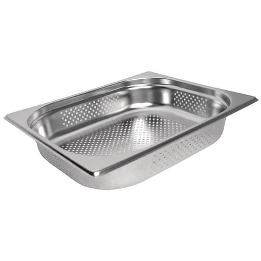 Vogue Perforated St/St GN 1/2 - 100mm deep - Image 3