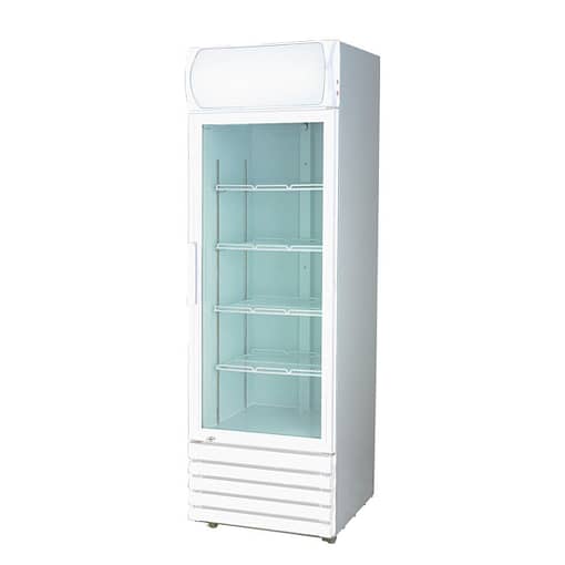 Thermaster LG-370GE Upright Drink Fridge - Slim Design, LED Lighting