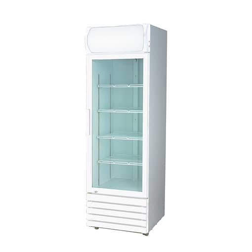 Thermaster Single Glass Door Colourbond Upright Drink Fridge White LG-540P - Image 2
