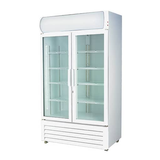 Thermaster Two Glass Door Colourbond Upright Drink Fridge LG-730P - Image 2