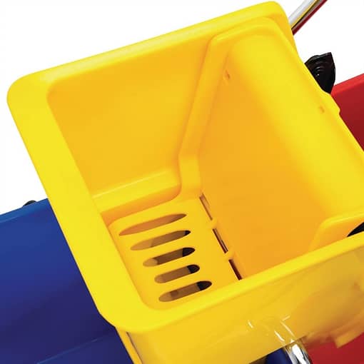 Jantex Dual Bucket Mop Wringer with Frame - (2x23Ltr Buckets) - Image 7