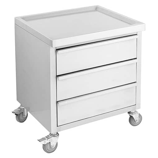 MDS-6-700 Mobile Work Stand with 3 Drawers - Image 2