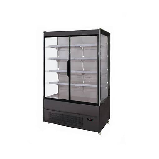 Bonvue OD-1580P Open Chiller with Tempered Glass Doors for Supermarkets