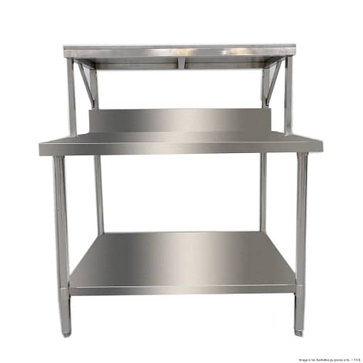 Modular Heavy Duty Salamander Bench with Shelf Braces - SMB-8-1200 - Image 3