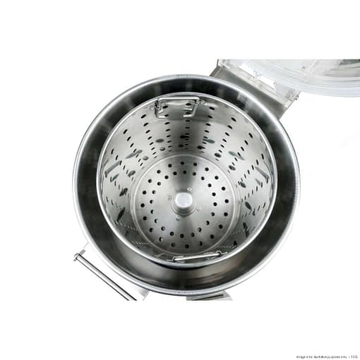 Yasaki Electric Salad Spinner w/ Castors & Timer 3kg/cycle SP75AS - Image 3