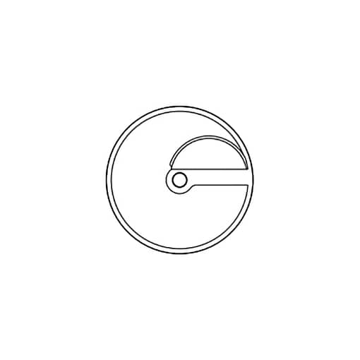 Slicer (Aluminium, Semi Circular) 10mm Single Blade - SS010 - Image 3