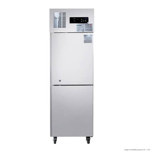 TROPICAL Thermaster 2 x Half door SS Fridge - SUC500 - Image 3