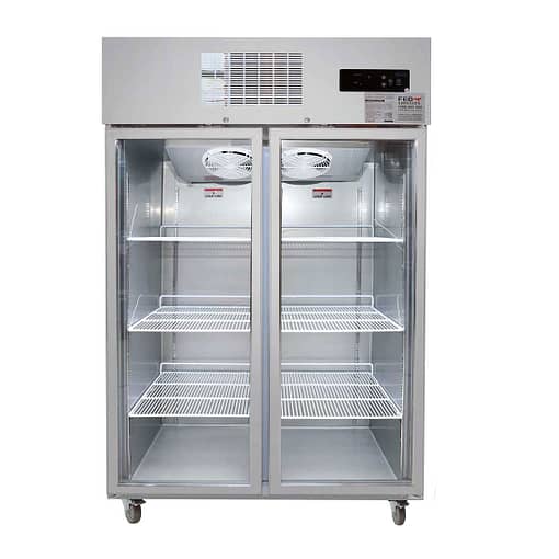 Thermaster SUCG1000 1000L Double Door Upright Display Fridge