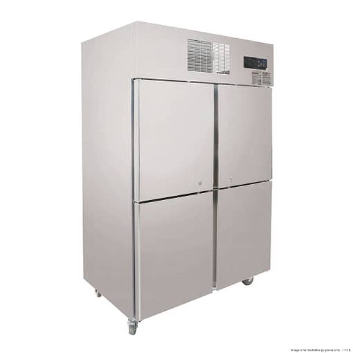 SUF1000 TROPICAL Thermaster 4 x Half door SS Freezer - Image 2