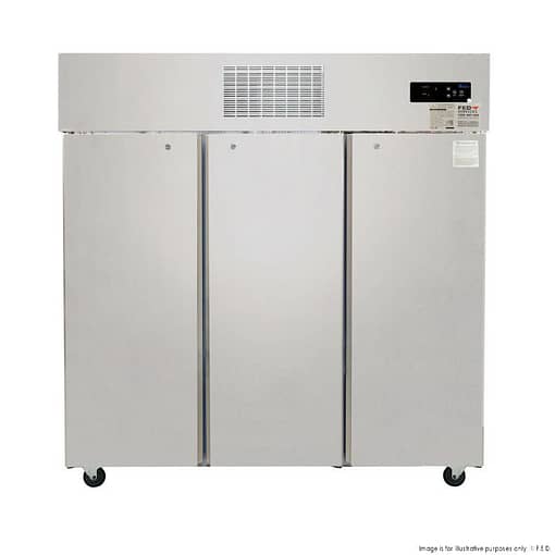 Thermaster Three Door SS Upright Storage Freezer - SUF1500 - Image 3