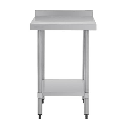Vogue Table St/St - 600x600mm 23 1/2x23 1/2" (60mm Upstand) - Image 2
