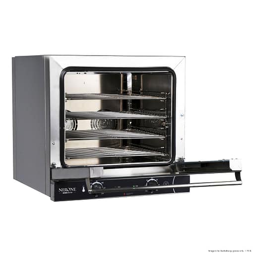 TDE-4C TECNODOM Nerone EKO 4x 435x350 Tray Convection Oven - Image 2