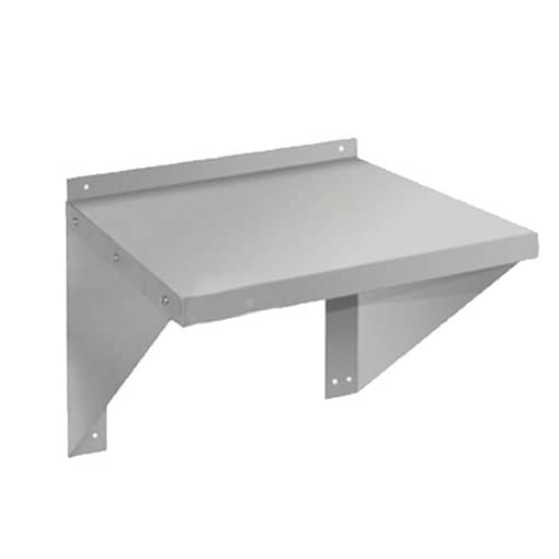 FED WS-530 Compact Microwave Shelf holding a microwave