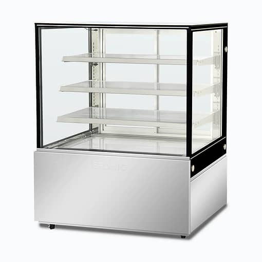Bromic 4 Tier Ambient Food Display – 1200mm Showcase Cabinet (FD4T1200A) - Image 3