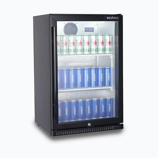 Bromic Chiller BB0120GD-NR B/Bar 1DR Hinged 118L 870mm - Image 2