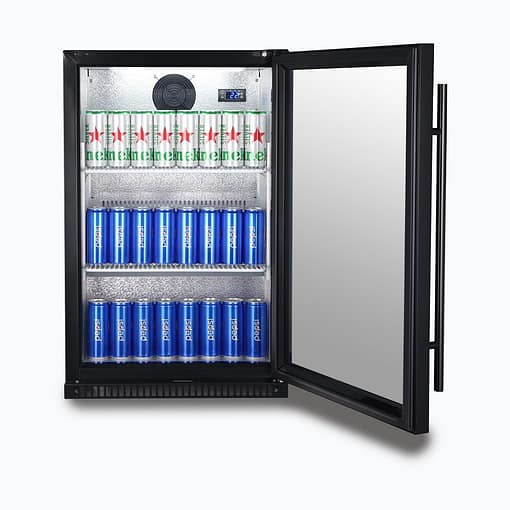 Bromic Chiller BB0120GD-NR B/Bar 1DR Hinged 118L 870mm - Image 5