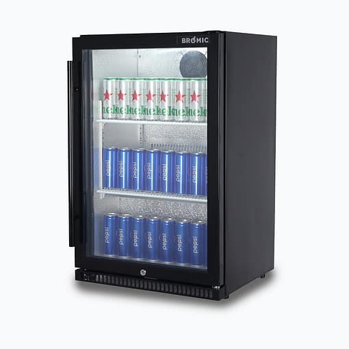 Bromic Chiller BB0120GD-NR B/Bar 1DR Hinged 118L 870mm - Image 4