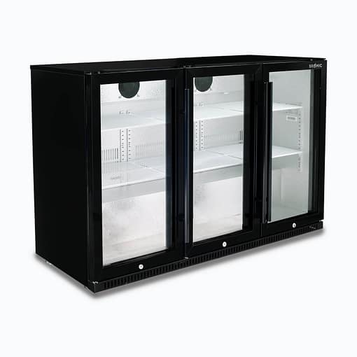 Bromic Chiller BB0330GD-NR – 307L Triple Door Back Bar Fridge - Image 6