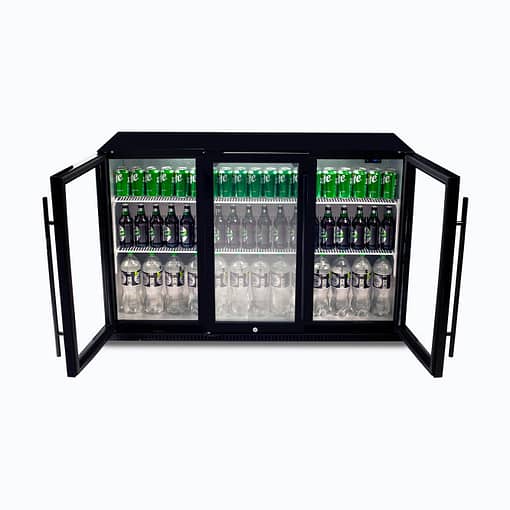 Bromic Chiller BB0330GD-NR – 307L Triple Door Back Bar Fridge - Image 4